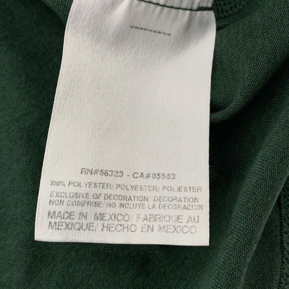 Nike Green Bay Packers Shirt Men’s XL Green Dri-Fit Print Short Sleeve - Picture 6 of 8